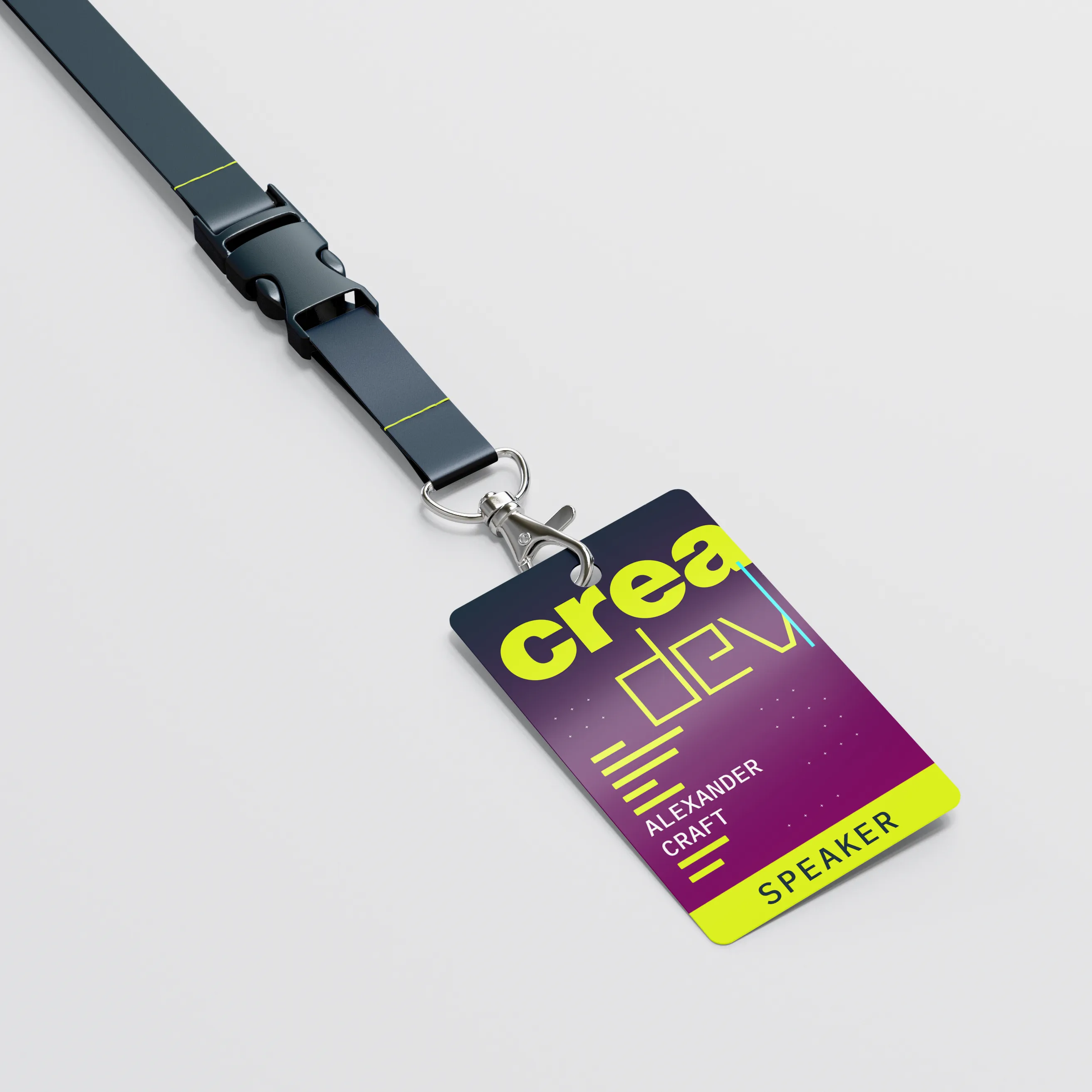crea.dev badge mockup