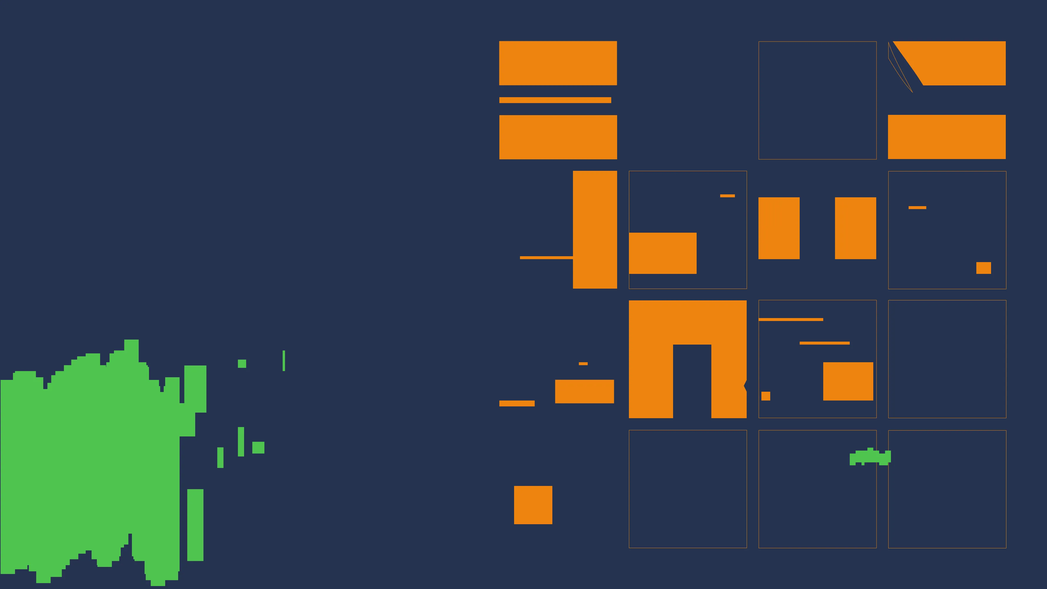 Collapse style frame
