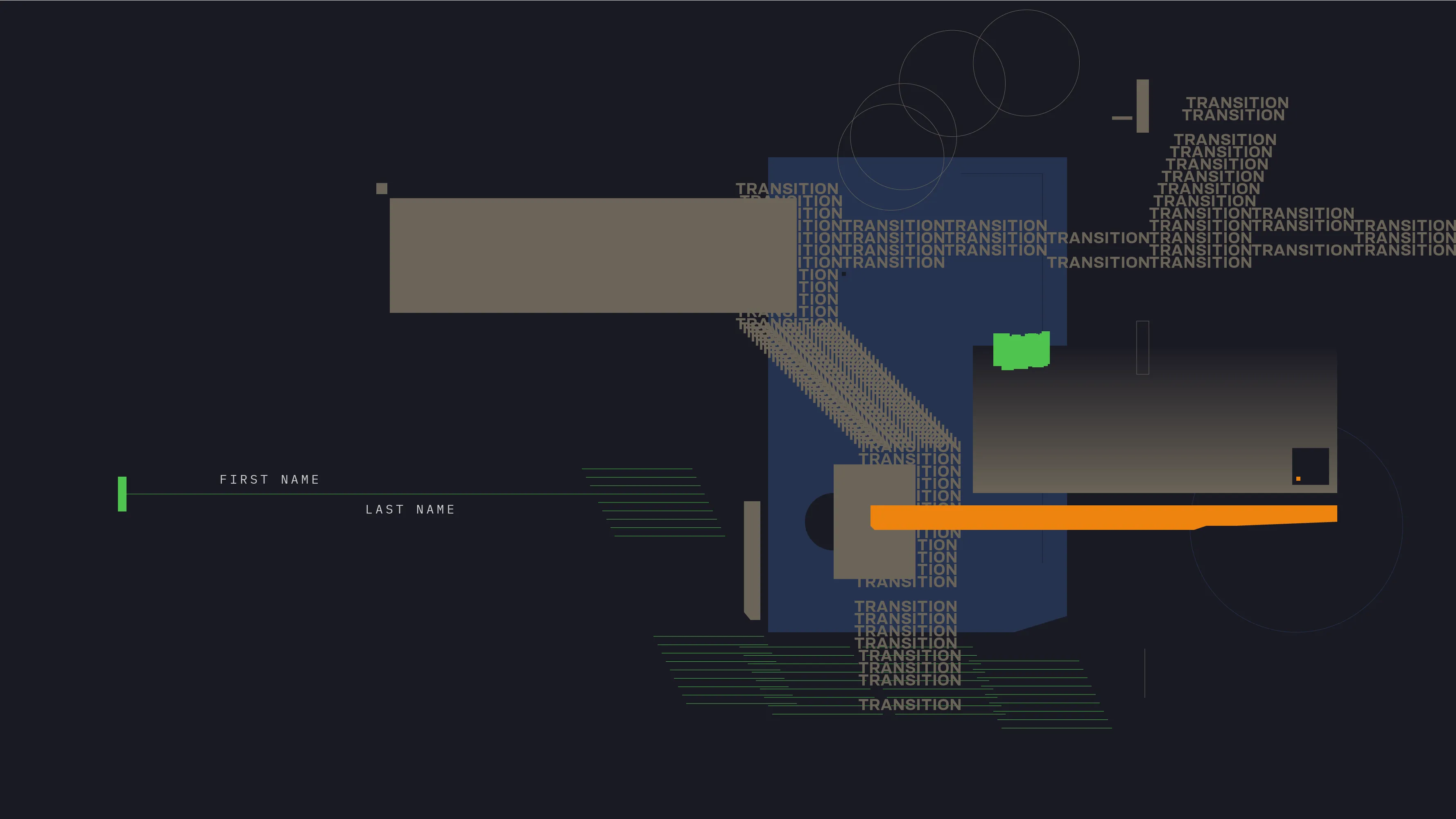 Collapse style frame